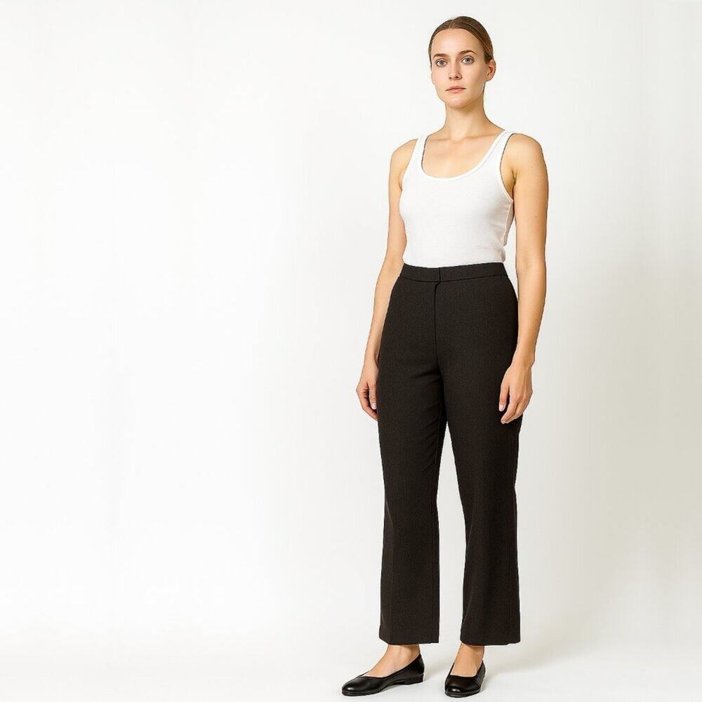 2/$30 Sag Harbor Stretch Dress Pants High Rise Straight Leg 24W #A0251 TRB2